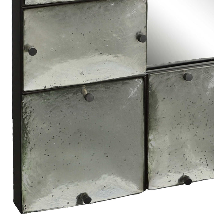 Tufted Mirror - Black