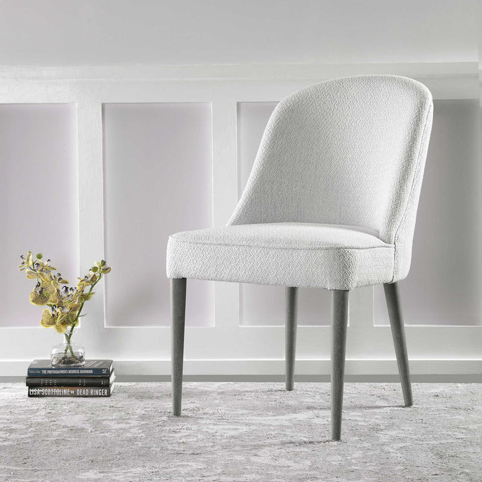 Brie - Armless Chair (Set of 2) - White
