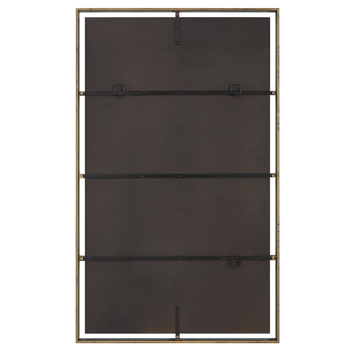 Egon - Rectangular Mirror - Black