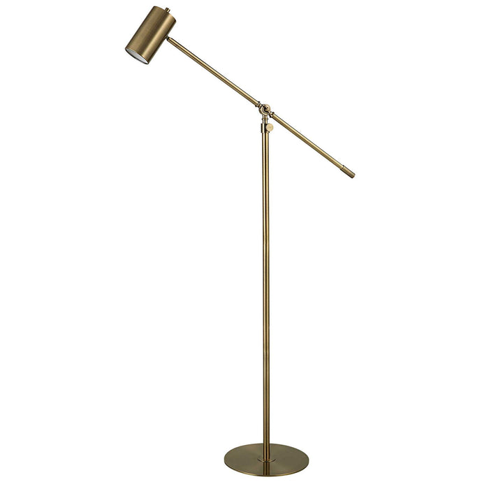 Floor Lamp - Antique Brass