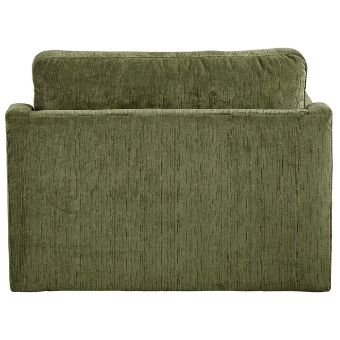 Double Martini - Swivel Chair-And-A-Half - Green