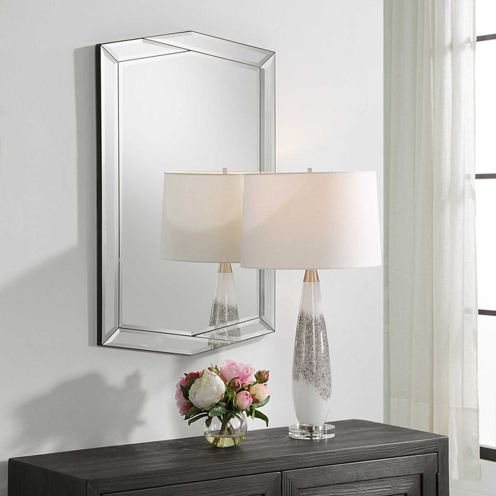 Wall Mirror - Gray