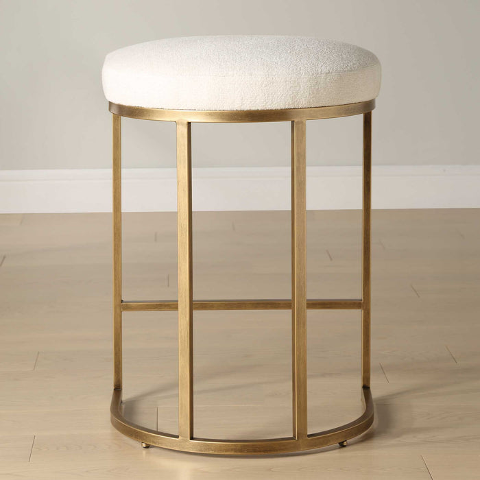 26.25" Accent Table - White