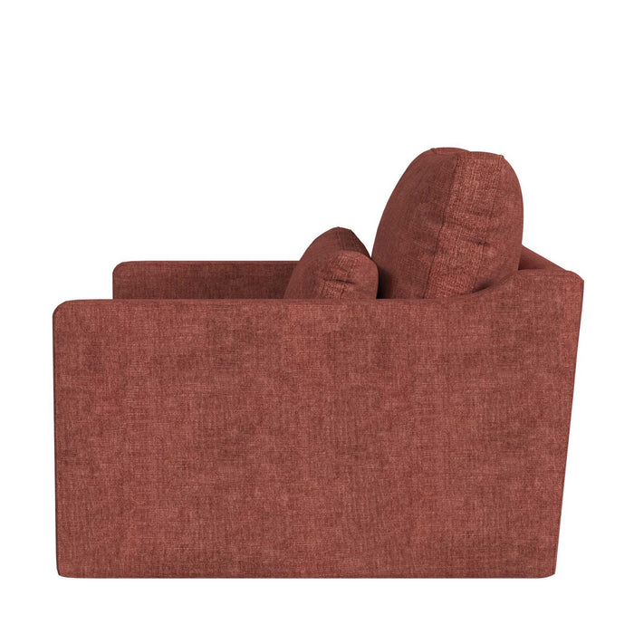 Slope - Tufted Swivel Chair-And-A-Half
