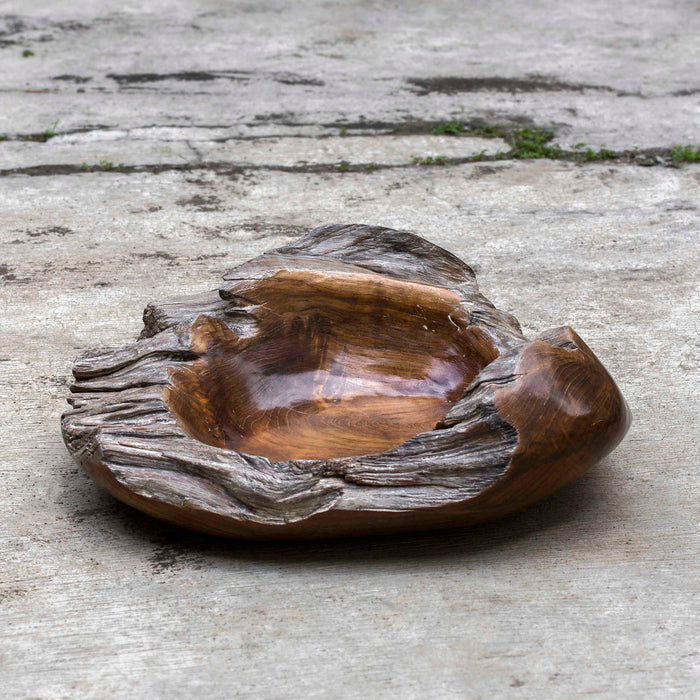 Giulio - Teak Bowl - Brown / Gray / Woodtone
