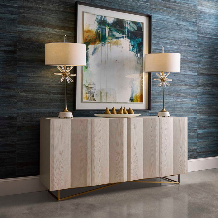 Ripple - 4 Door Cabinet - White
