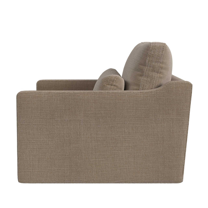 Slope - Tufted Swivel Chair-And-A-Half