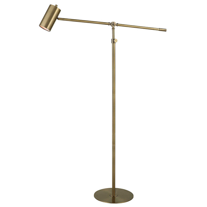 Floor Lamp - Antique Brass