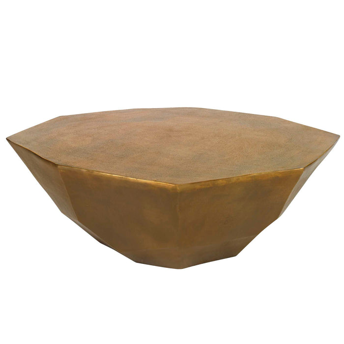 Cathenna - Large Coffee Table - Brass