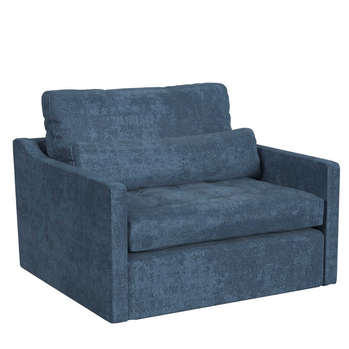 Slope - Tufted Swivel Chair-And-A-Half