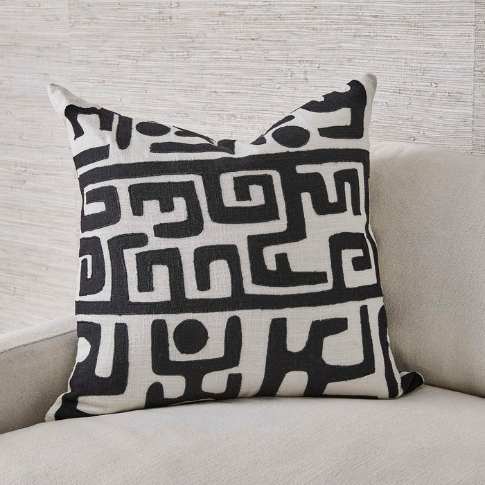 Lexicon - Pillow - Black / White
