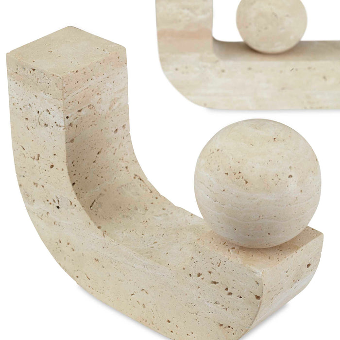 Equilibrium - Sculptures (Set of 2) - Beige