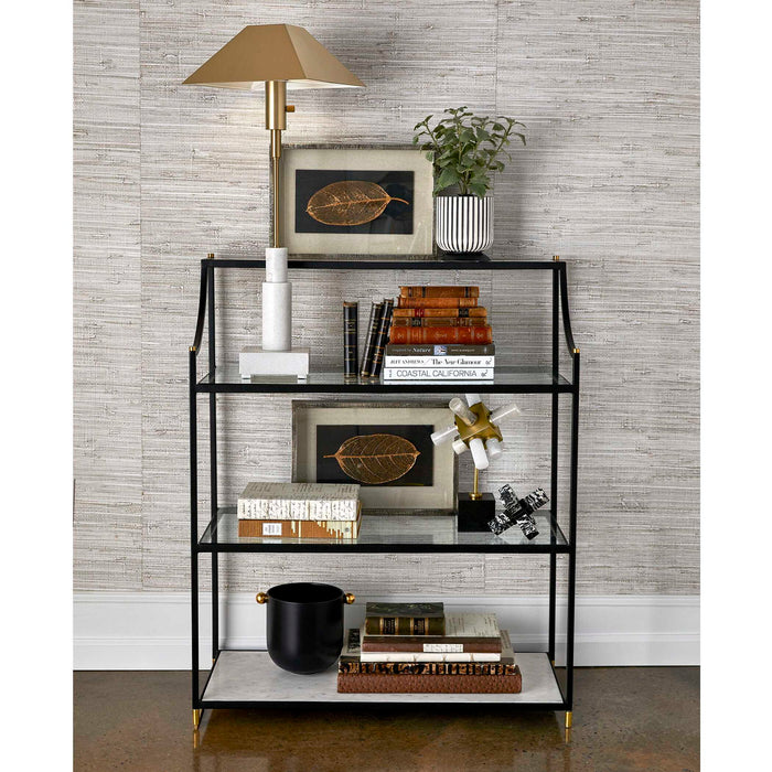 Swoop - Console/Bar - Black / Brass / White