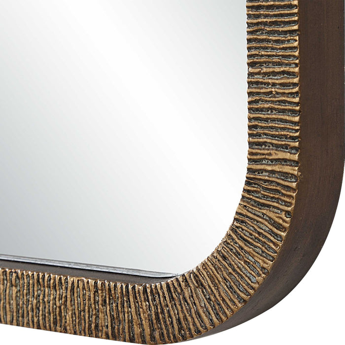 32" Mirror - Gold