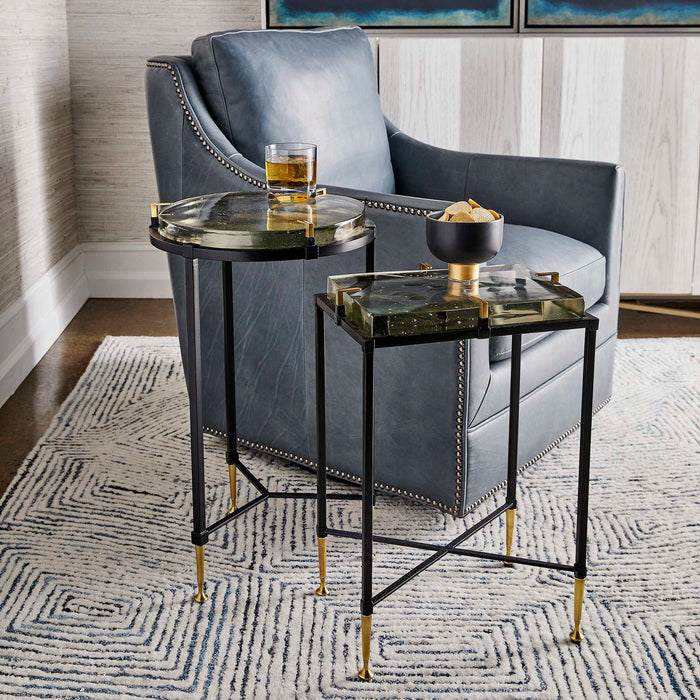 Ice - Block Accent Table - Round