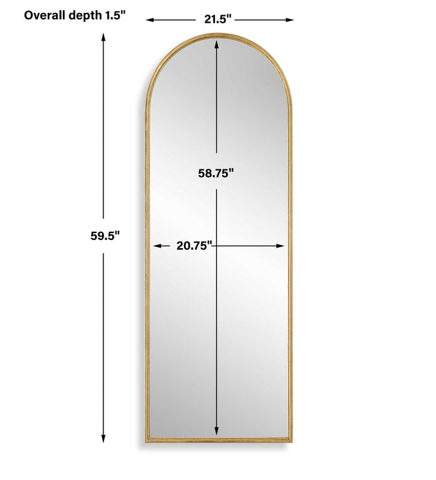 59.5" Mirror - Gold