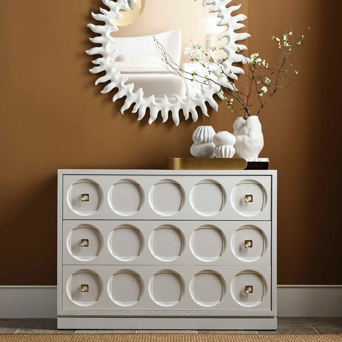 Roundabout - 3 Drawer Chest - White