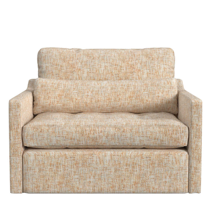 Slope - Tufted Swivel Chair-And-A-Half