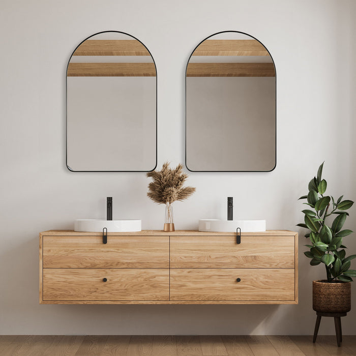 34" Mirror (Set of 2)- Black