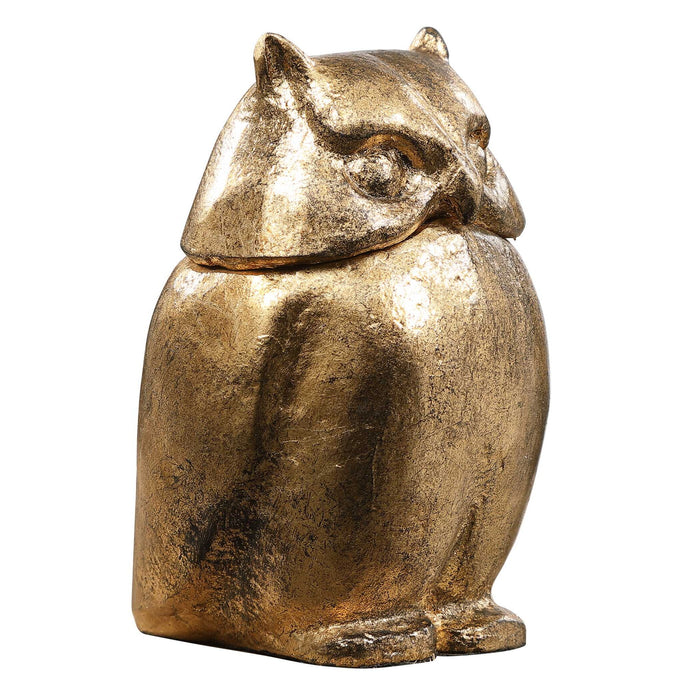 Screech Owl - Box - Gold