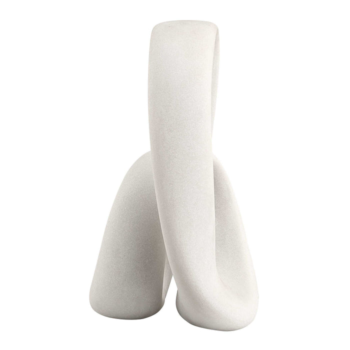 Knot Now - Tall Sculpture - White