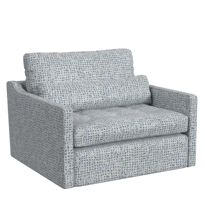 Slope - Tufted Swivel Chair-And-A-Half