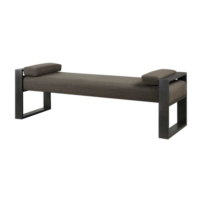 Kenway - Accent Bench - Black / Gray