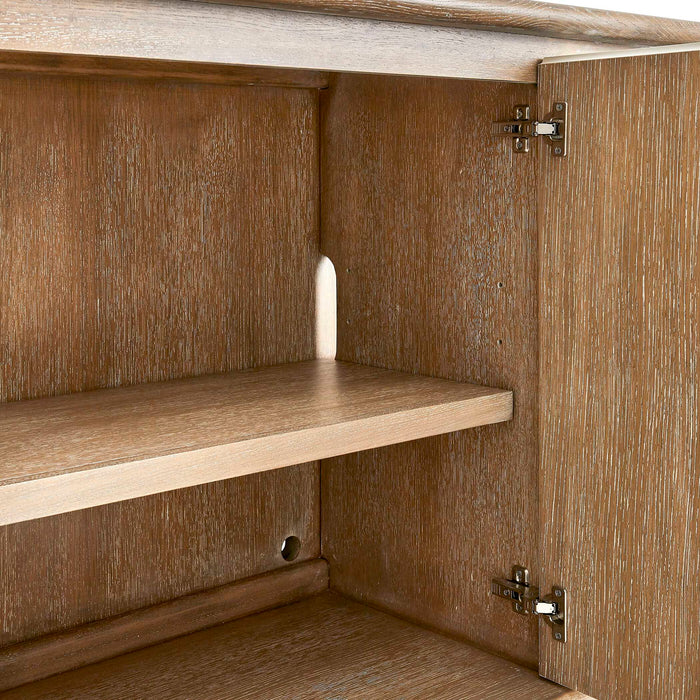 Swoosh - 5 Door Cabinet - White