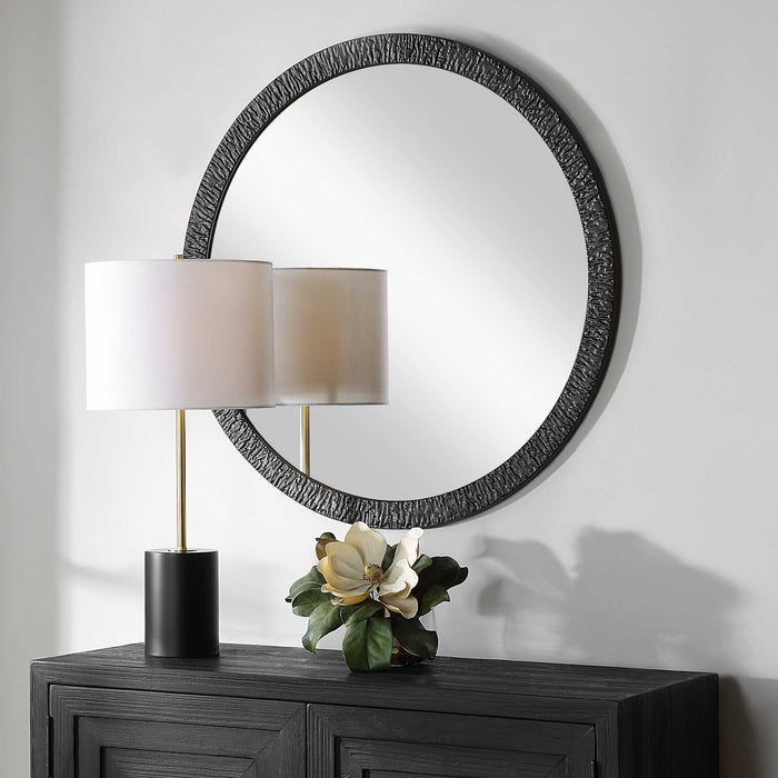 34" Bedroom Mirror - Black