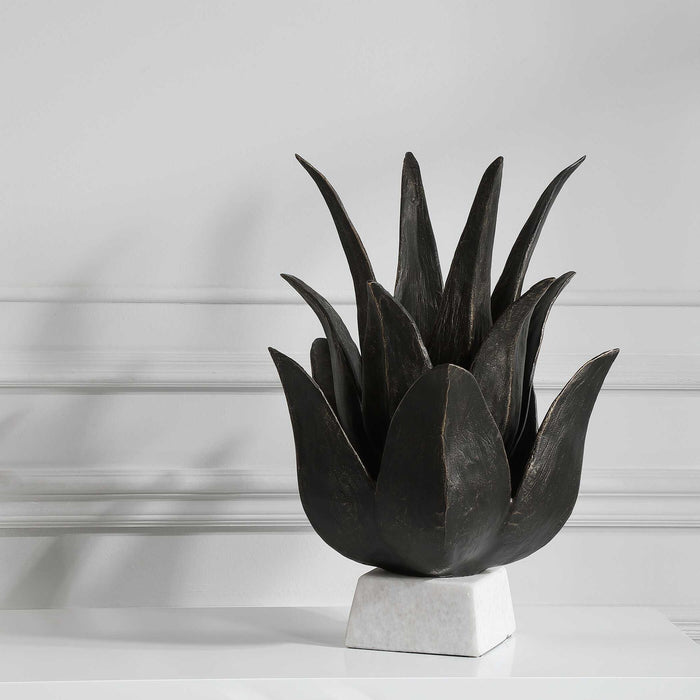 Artichoke - Sculpture - Black / White