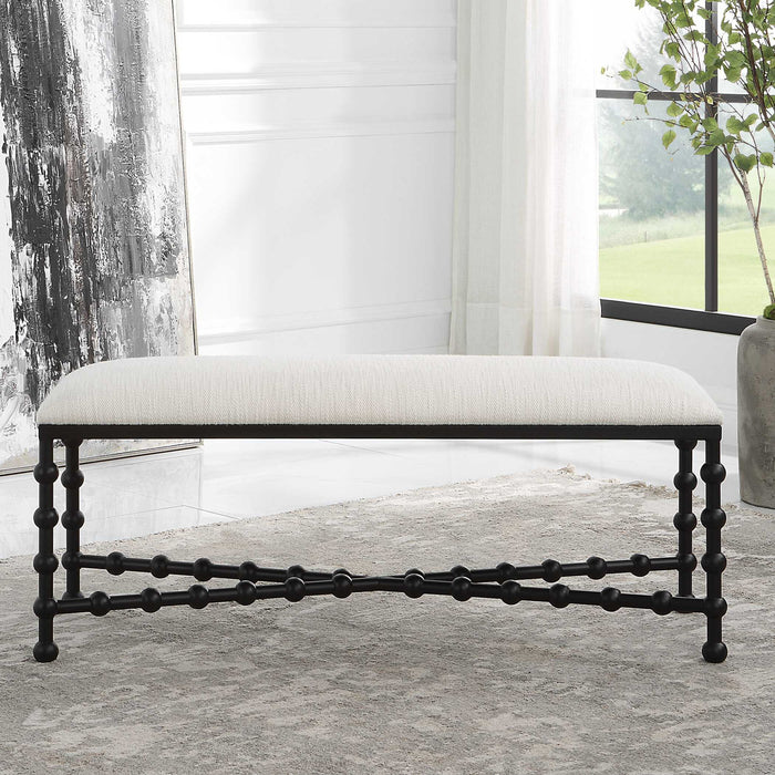 Iron Drops - Cushioned Bench