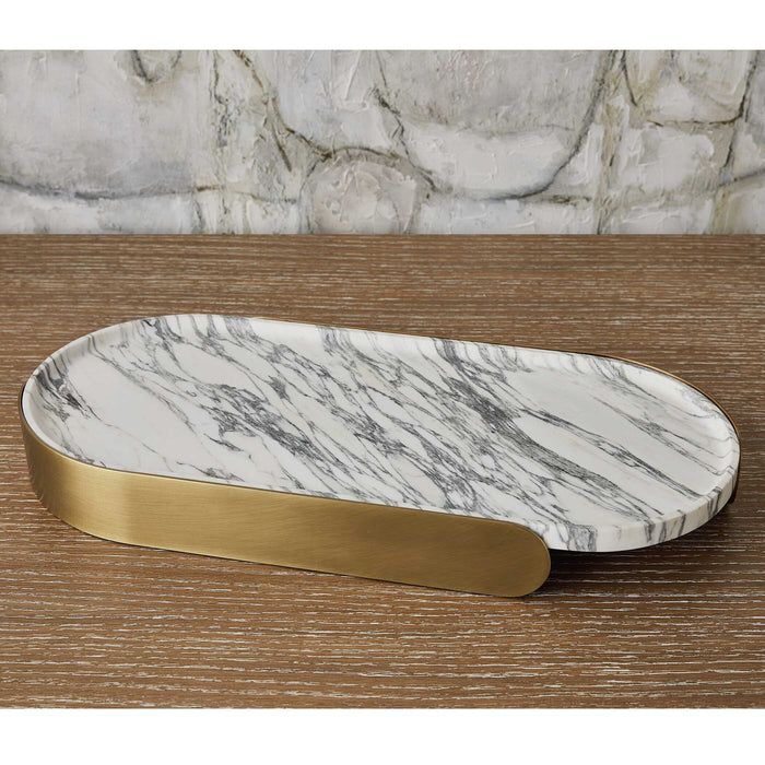 Lozenge - Marble Tray
