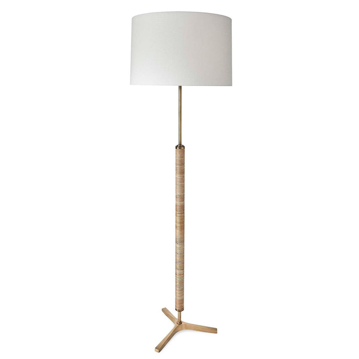 It’S A Wrap - Floor Lamp - Brass / Gold / Woodtone