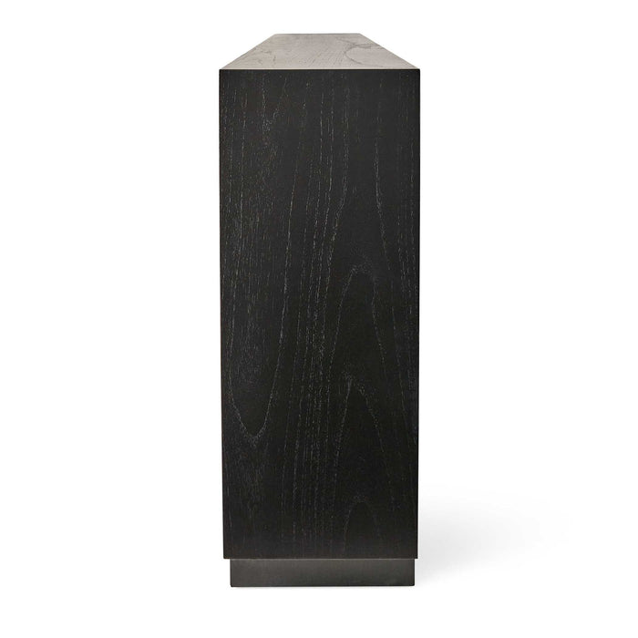 Show Me The Ropes - 4 Door Cabinet - Black / White
