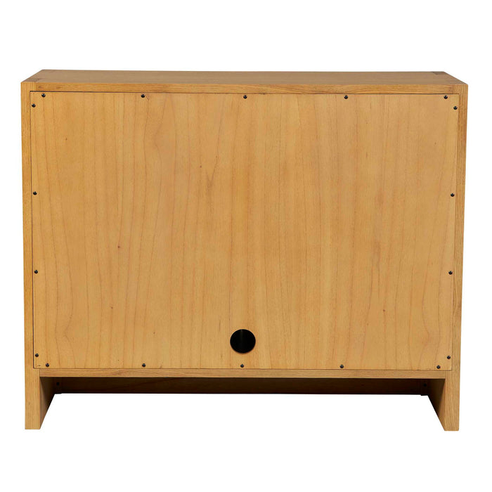 On Target - 2 Door Cabinet - Bronze / Woodtone
