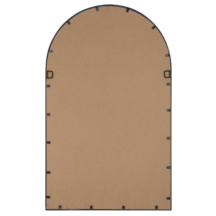 Metal Arch Mirror - Matte Black