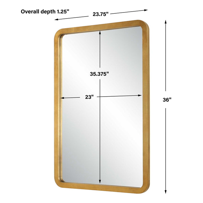 Mirror - Gold Leaf