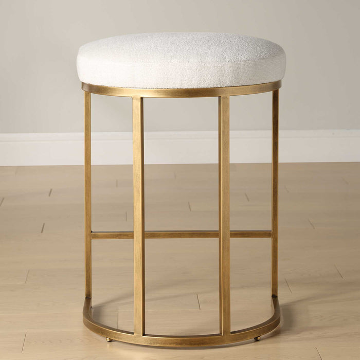 26.25" Accent Table - White