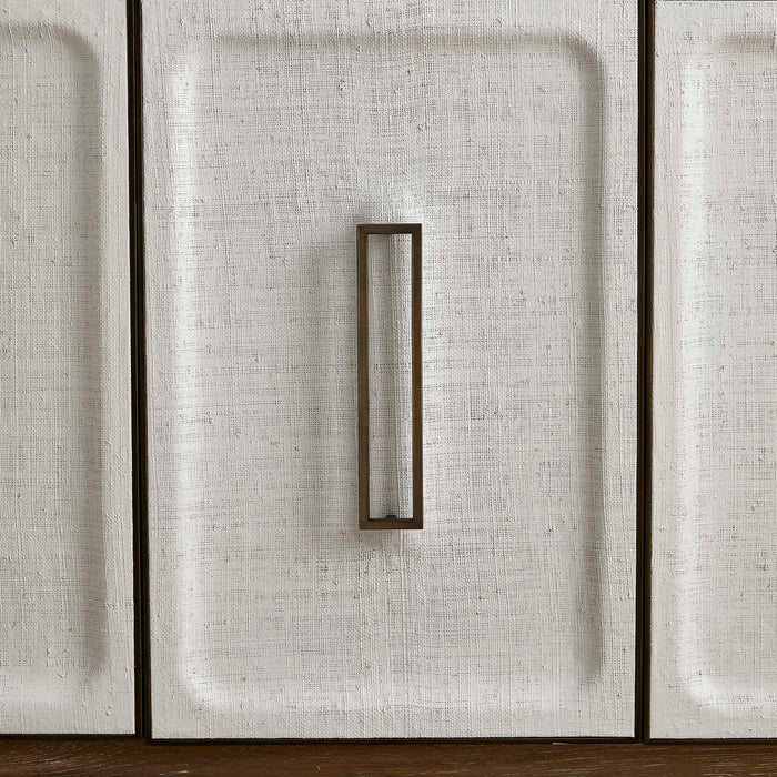 Linen 3 Door Cabinet - White