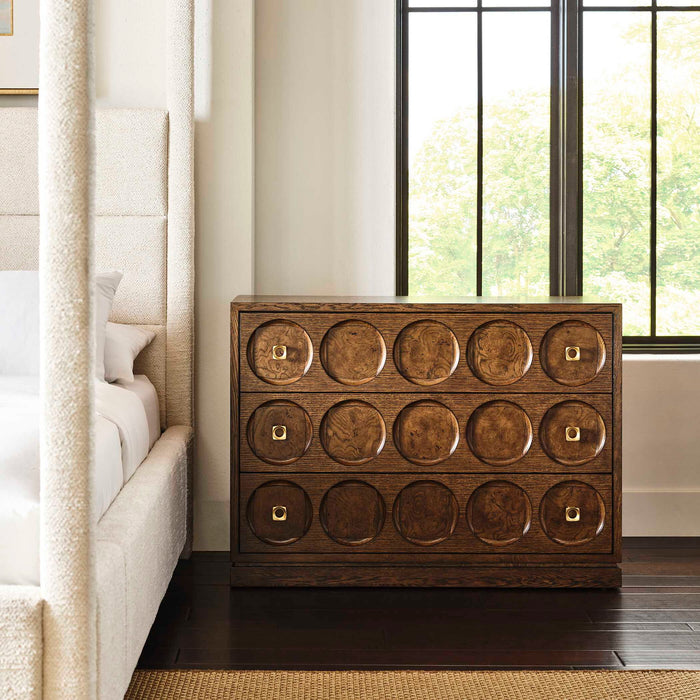 Roundabout - 3 Drawer Chest - Cocoa Brown