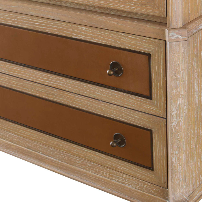 Hide Away - Secretary Desk - Brown / Woodtone