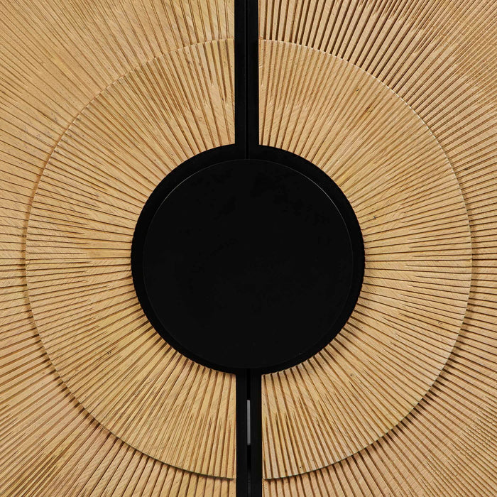 On Target - 2 Door Cabinet - Bronze / Woodtone
