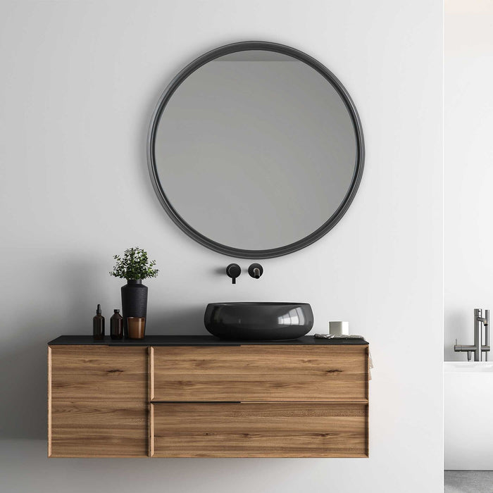 Bathroom Mirror - Black
