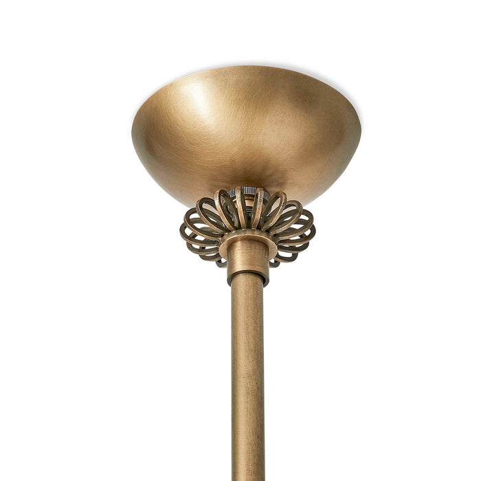 Feeling Loopy - 4 Light Pendant - Brass