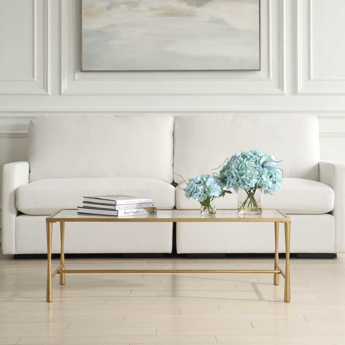 Accent Coffee Table - Antique Gold