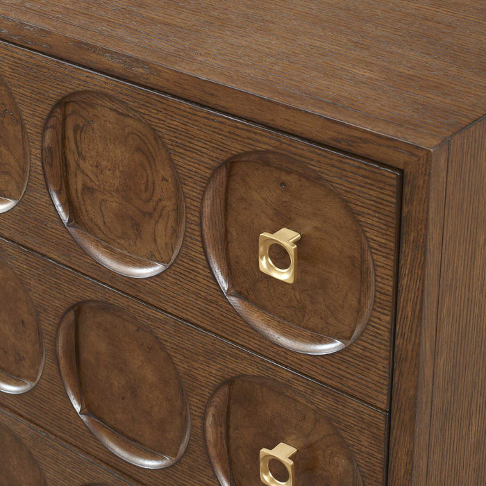 Roundabout - 3 Drawer Chest - Cocoa Brown