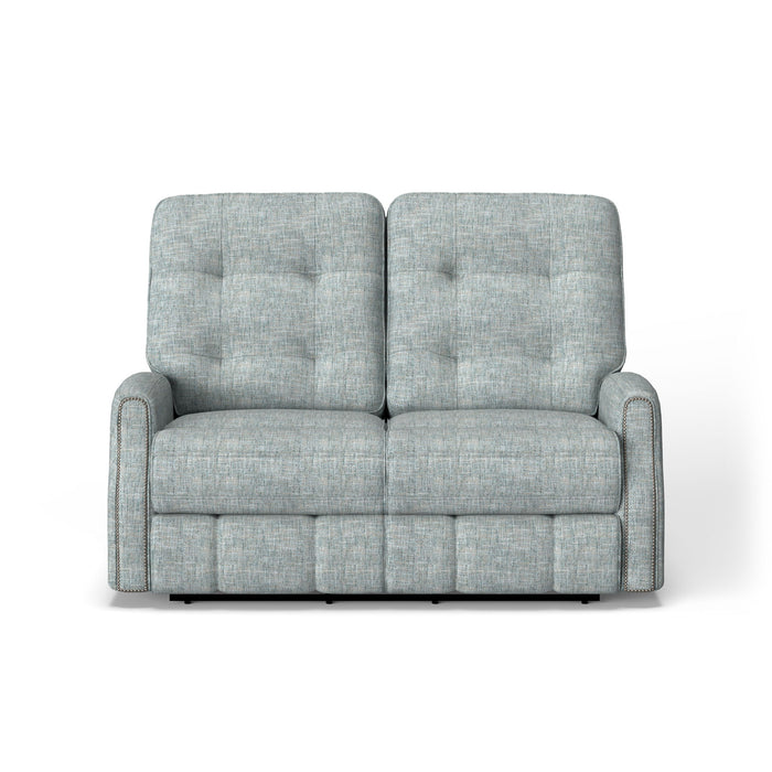 Devon - Reclining Loveseat, Nailhead Trim