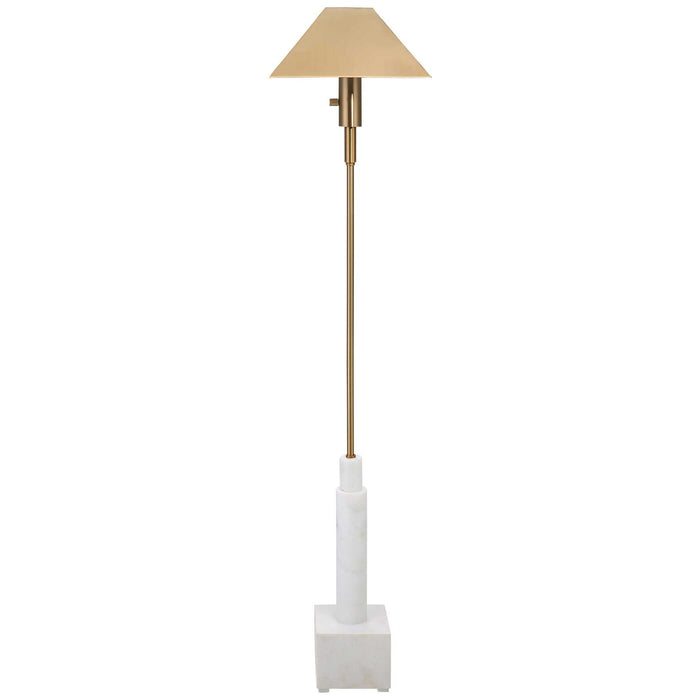 Telescope - Buffet Lamp - Gray Travertine/Bronze