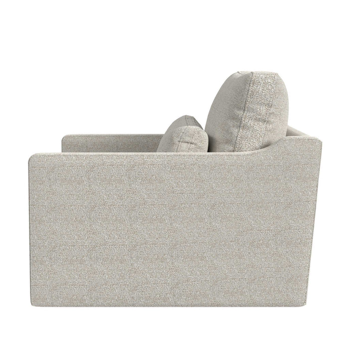 Slope - Tufted Swivel Chair-And-A-Half