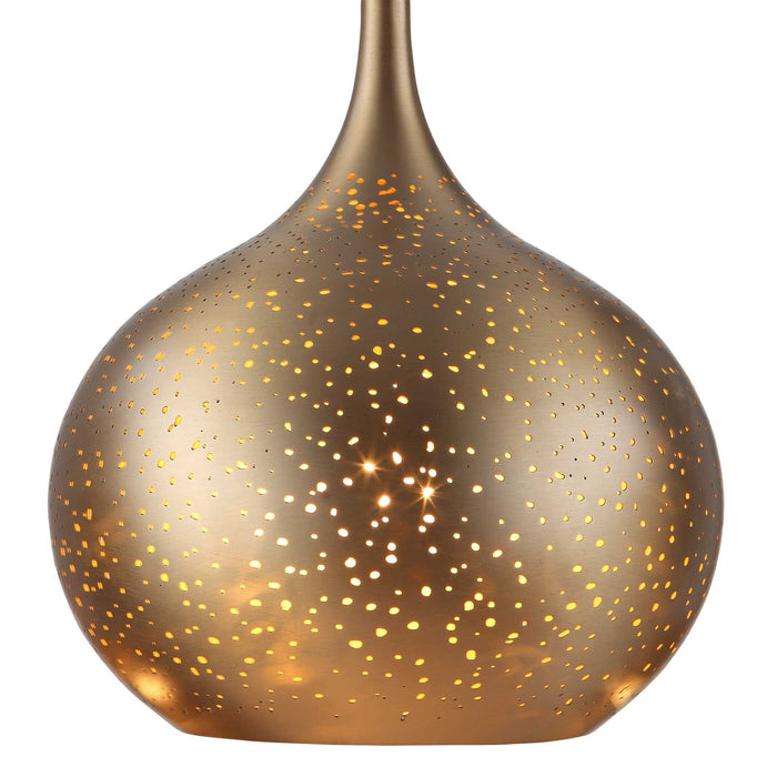 Golden Onion - 7 Light Chandelier - Brass / Gold